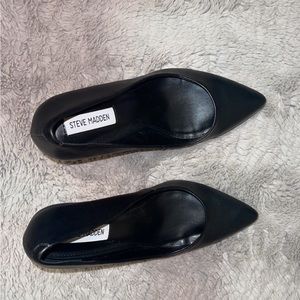 Steve Madden black heels.